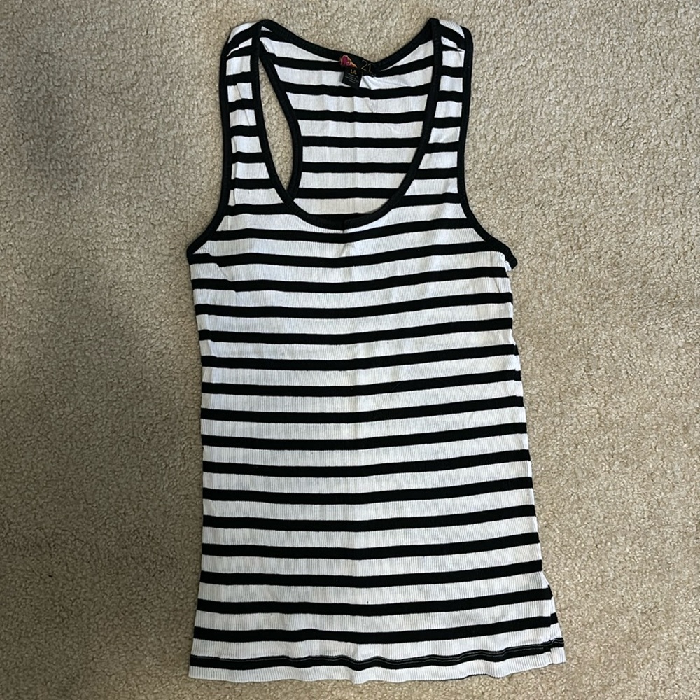 FOREVER 21 Women’s Ribbed Tank Top, Size Large, Great Condition!